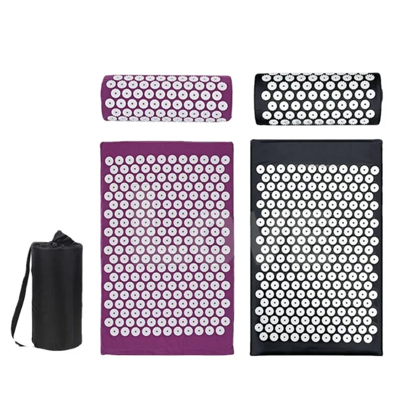 Acupressure Mat & Pillow Set | Stress Relief, Back Pain & Deep Muscle Relaxation