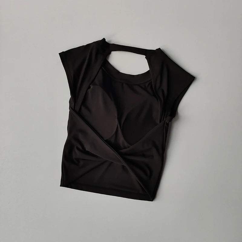 Open Back Gym Top | Quick-Dry, Multi-Colour | Women's Activewear | RestWellActive