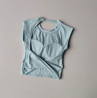Open Back Gym Top | Quick-Dry, Multi-Colour | Women's Activewear | RestWellActive