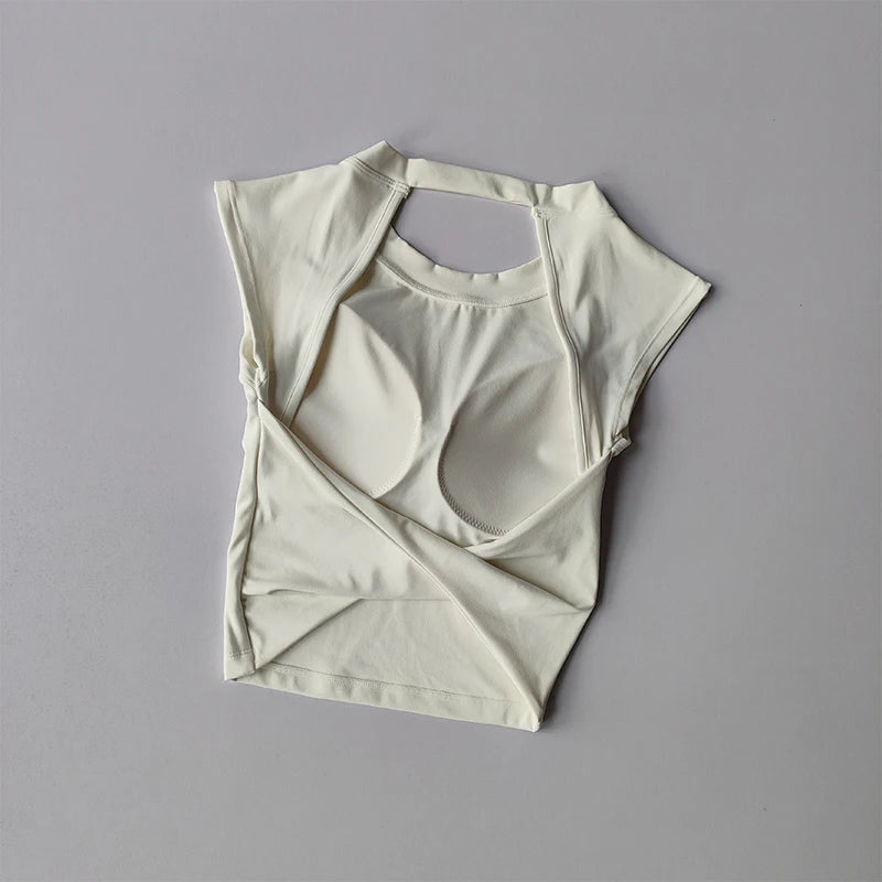 Open Back Gym Top | Quick-Dry, Multi-Colour | Women's Activewear | RestWellActive