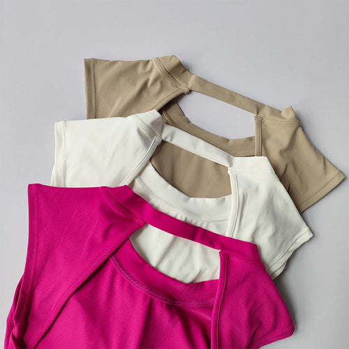 Open Back Gym Top | Quick-Dry, Multi-Colour | Women's Activewear | RestWellActive